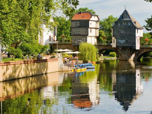 Bridge houses in Bad Kreuznach