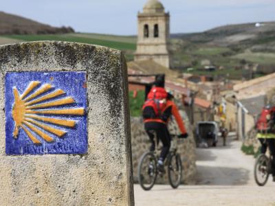 Cycling along the Way of Saint James