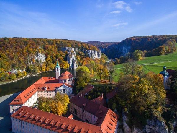 Abbey Weltenburg near Kelheim