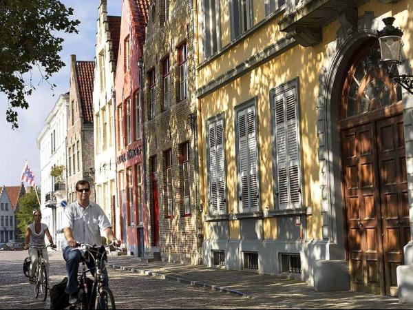 Radfahrer in Bruegge