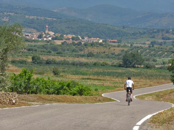 Cyclist near Empolla