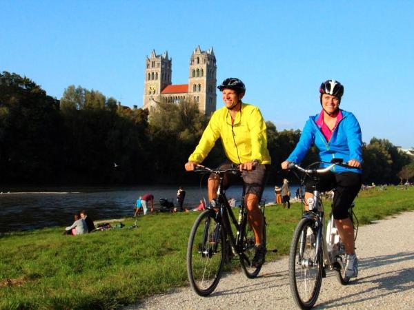 Bikepath along river