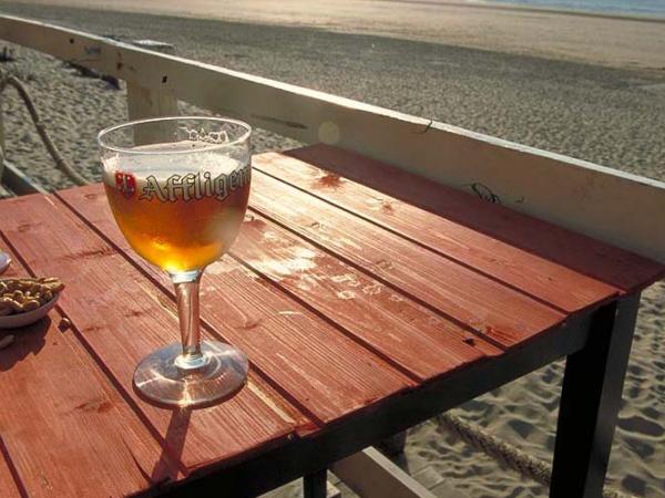 beer at the beach