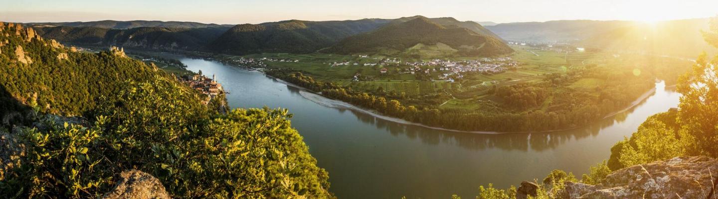 Danube river near Drnstein