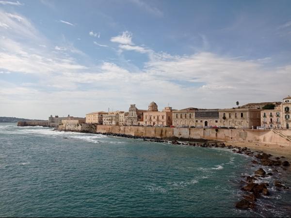 Coast in Siracusa