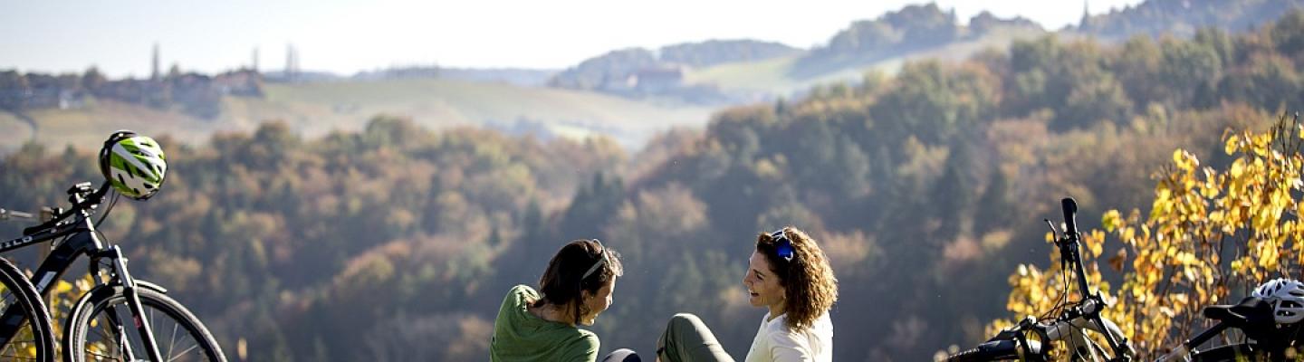 Radfahren auf der Weinland Steiermark Radtour