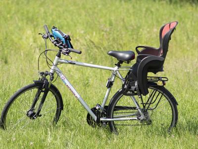 Mens bike with child seat