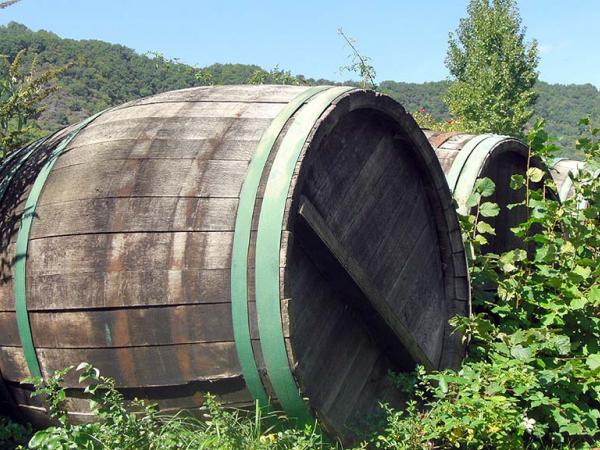 wine barrel