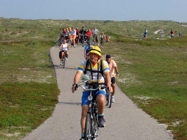 Cyclists on the way