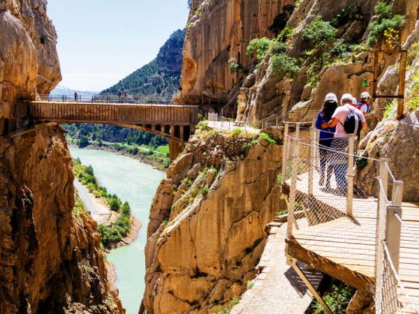 Der Knigspfad bei Chorro / caminito del rey