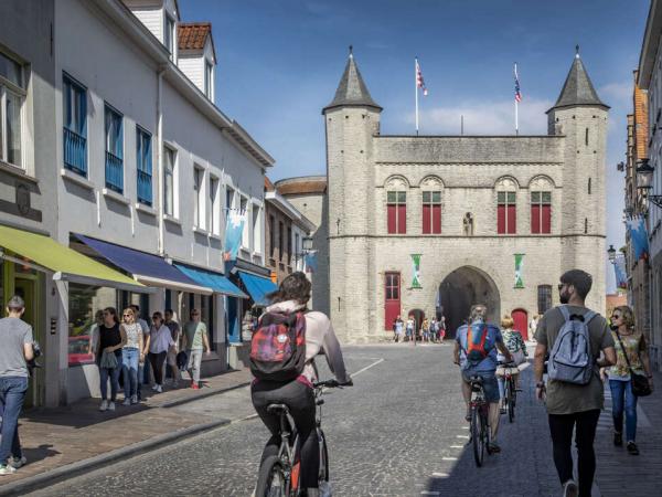 Cycling in Bruges