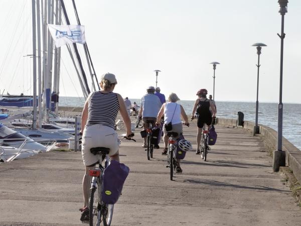 Radfahrer Nidden