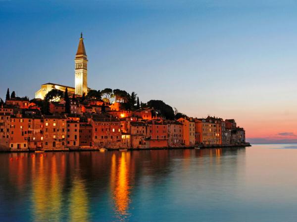 Evening mood in Rovinj