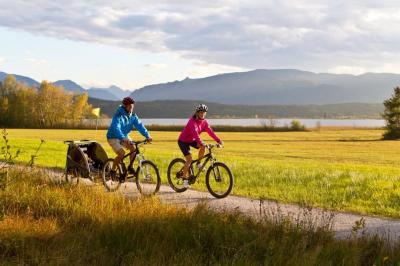 Cyclists on the way