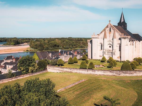 Village Condes-St-Martin at confluence Vienne/Loire