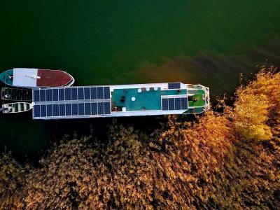 Boat from above