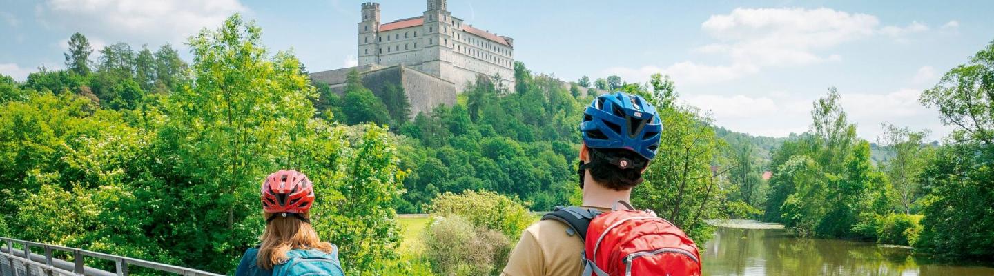 Cyclists near Eichsttt/Willibaldsburg