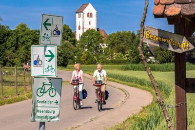 Bodenseeradweg bei Maurach