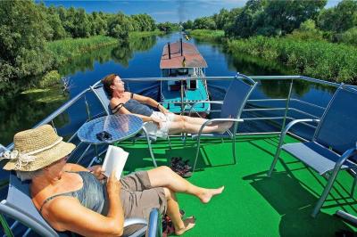 Relax on the sun deck