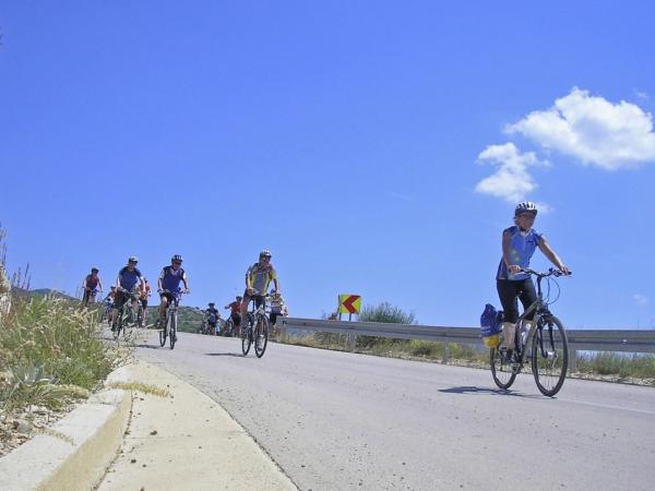 Downhill on the island