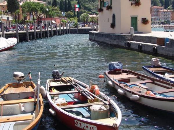 Boats in a harbour