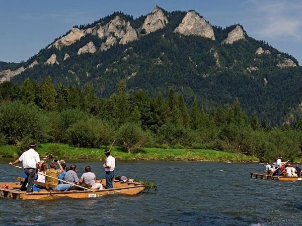 Raft trip on the Dunajec