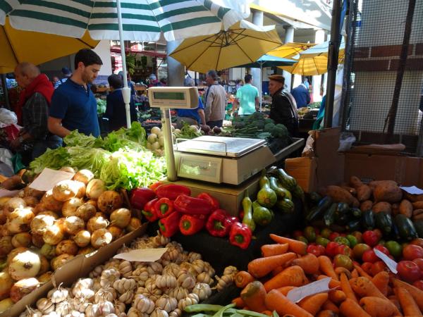 local market at Madeira