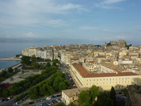 Corfu town