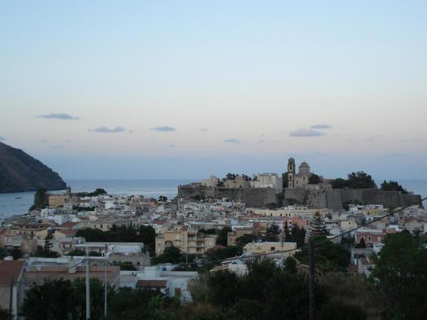 Lipari at night