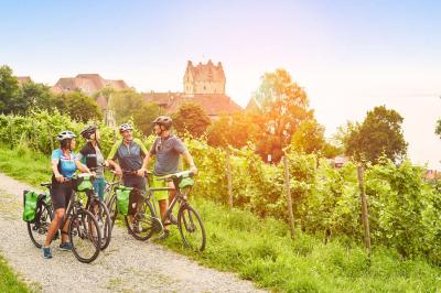 Cycling near Meersburg