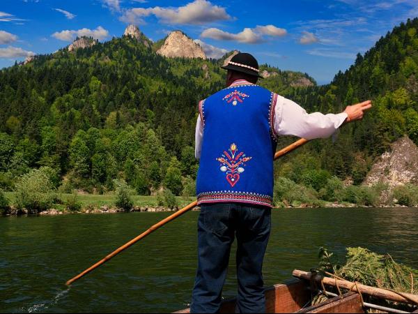 Raft trip on the Dunajec