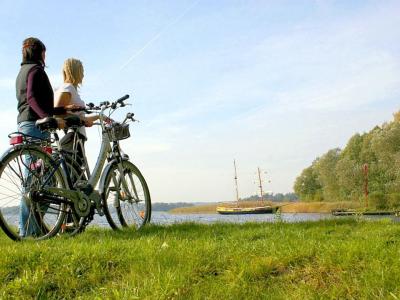 Cyclists in Masuria