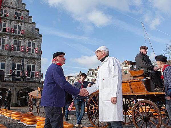 Gouda cheese market