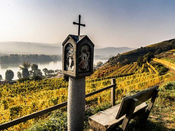 Wachau valley in Autumn