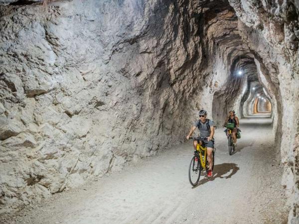 Old Dolomites train trail