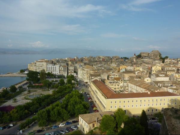 Corfu city