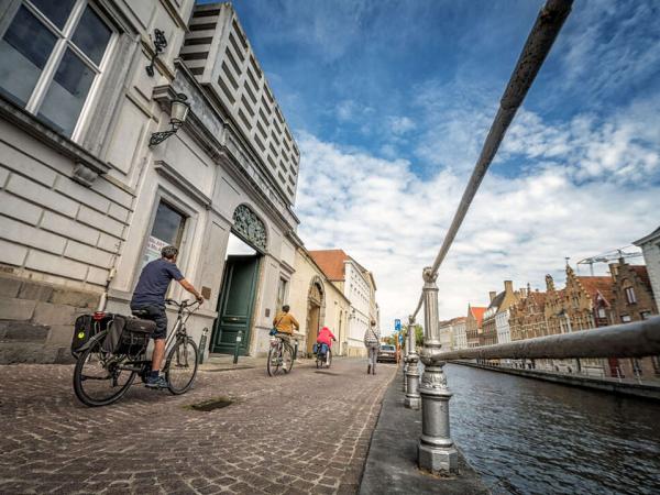 Cycling in Bruges