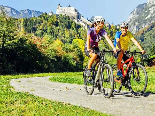 Hohenwerfen Castle - Tauern cycle path 