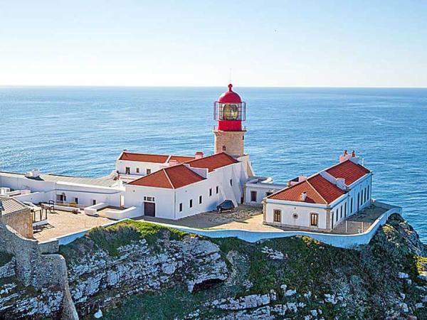 Lighthouse Cabo Vicente bei Sagres